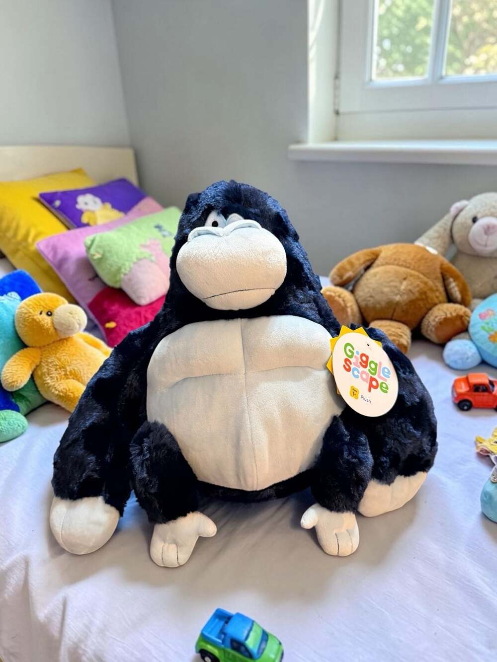 Gigglescape 12" Gorilla Stuffed Animal Plush